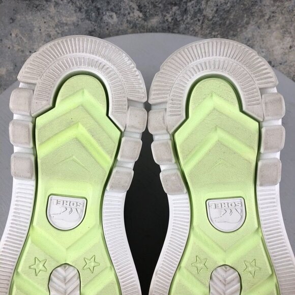 Sorel Women's Size 9 Caribou X Metallic Silver Waterproof Platform Sneaker - Picture 10 of 15